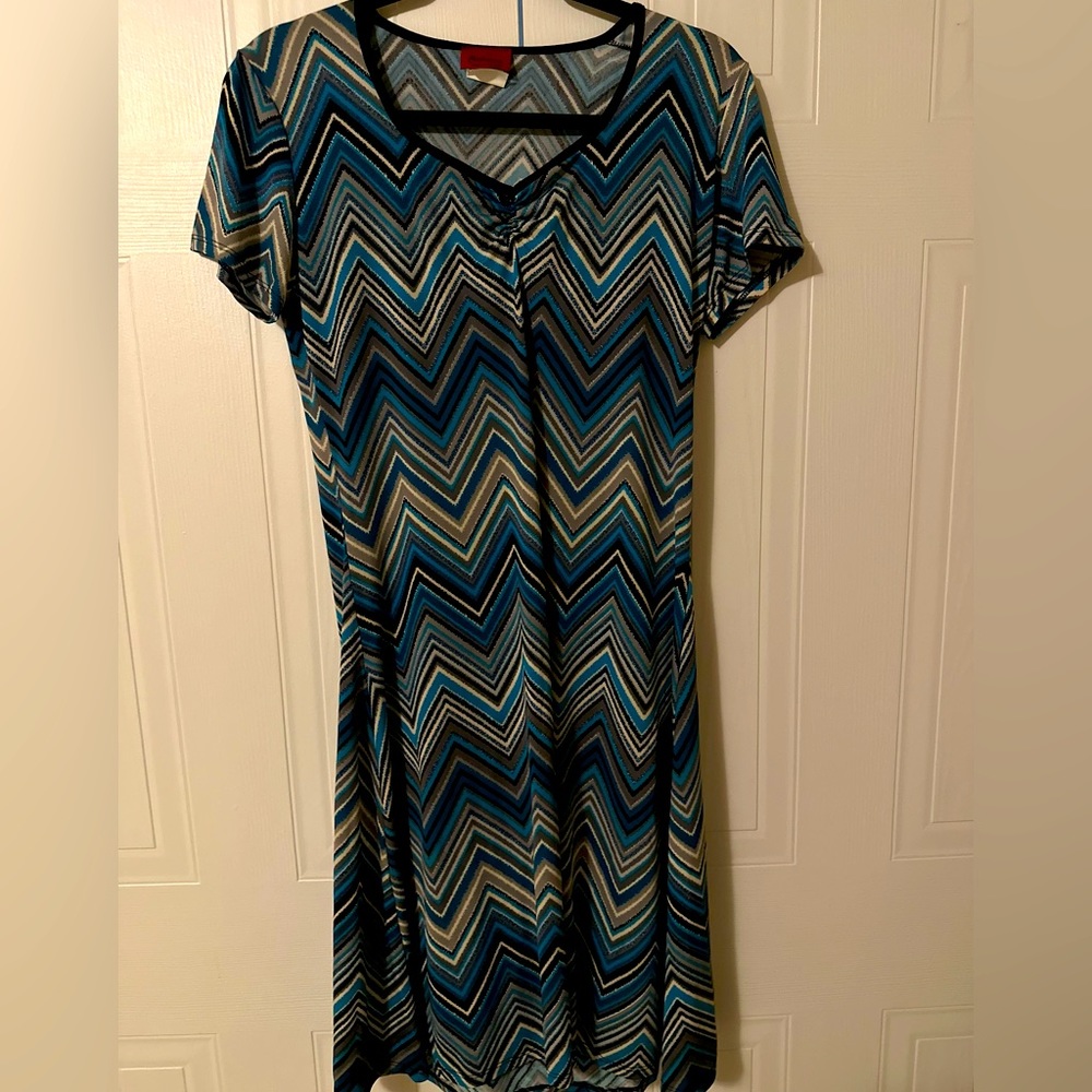 Women’s casual a-line midi dress
